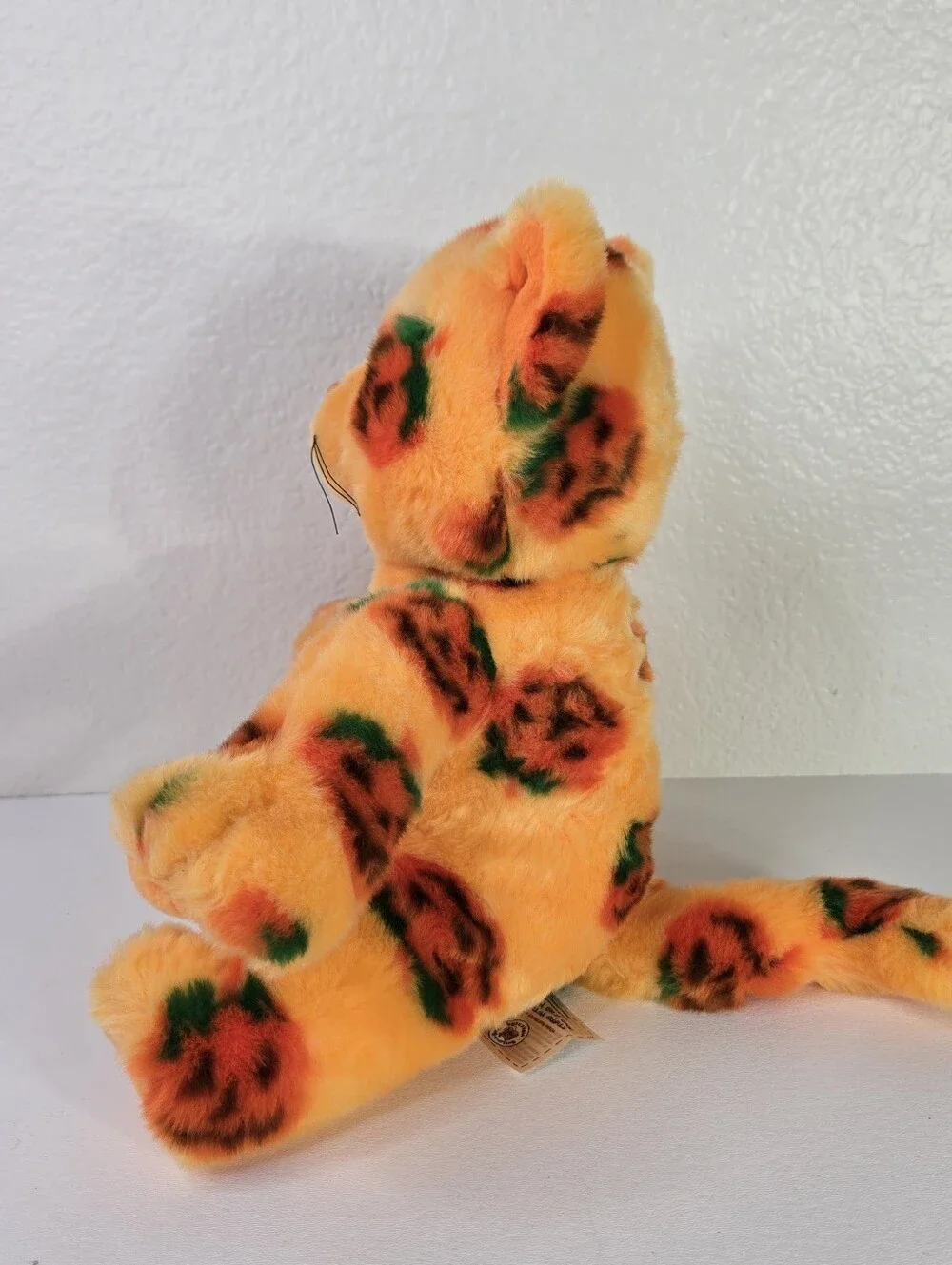 Build A Bear Halloween Jack O Lantern Pumpkin Plush Kitty Cat‎ RARE 2008 Retired